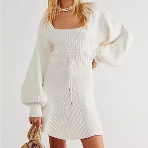 Free People Emmaline Sweater Dress BNWT